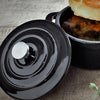 MGF®Ferro by Sergi Arola 10 cm mini pot, cast iron, suitable for all types of cookers, dishwasher and oven, including induction, energy saving and easy cleaning