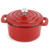 MGF®Ferro by Sergi Arola 10 cm mini pot, cast iron, suitable for all types of cookers, dishwasher and oven, including induction, energy saving and easy cleaning