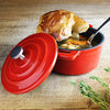 MGF®Ferro by Sergi Arola 10 cm mini pot, cast iron, suitable for all types of cookers, dishwasher and oven, including induction, energy saving and easy cleaning