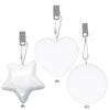 1-3pc LED Handbag Light Bag Lamp Heart Round Star Shaped Touch Sensor Purse Night Light with Keychain Clip Xmas Gifts for Women