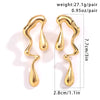 New Chinese Style Red Life Lock Festive Metal Tassel Earrings for Women Fashion Design Eardrop Paty Jewelry Gift Accessries