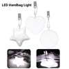 1-3pc LED Handbag Light Bag Lamp Heart Round Star Shaped Touch Sensor Purse Night Light with Keychain Clip Xmas Gifts for Women