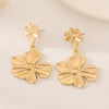 New Chinese Style Red Life Lock Festive Metal Tassel Earrings for Women Fashion Design Eardrop Paty Jewelry Gift Accessries